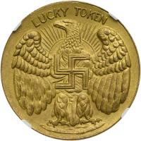 SC$1.00 1926 Philadelphia Sesquicentenial Expo Adam Pietz Brass Dollar HK-457 NG - 2