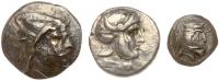 Lot of three (3) Silver coins.