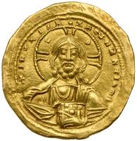 Constantine VIII, 1025-1028. Gold Histamenon Nomisma (4.38g) VF