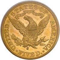 1899-S $5 Liberty PCGS MS62 - 2