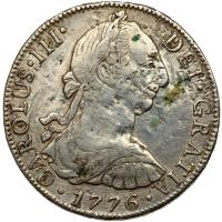 Mexico. 8 Reales, 1776-Mo FM VF Details - 2
