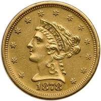 1878-S $2.50 Liberty - 2