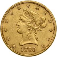 1880 $10 Liberty EF45 - 2
