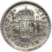 Mexico. 1/2 Real, 1783-Mo FM XF Details