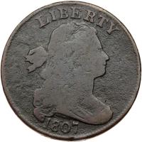 1807 Bust 1C Sharpness of VG8