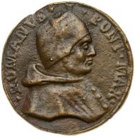 Italian States: Papal/Roman States. Bronze Meda, l ND About VF - 2