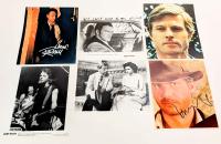 Collection of Prized Signed photos: Harrison Ford, Michael J. Fox, Russell Crowe, Quintin Tarantino, Helena Bonham Carter, Rober