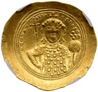 Constantine IX Monomachus, 1042-1055. Gold Histamenon Nomisma (4.35g), 27 mm