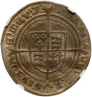 Great Britain. Shilling, ND NGC VF30