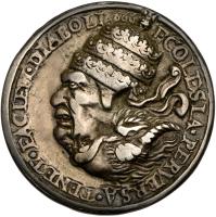 Germany. Cast Silver Medal, ND (c.1543) About XF