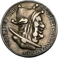 Germany. Cast Silver Medal, ND (c.1543) About XF - 2