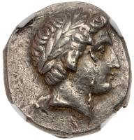 Paeonian Kingdom. Patraus, 335-315 BC. Silver Tetradrachm (12.58g), 24 mm