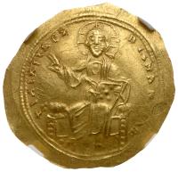 Isaac I Comnenus, 1057-1059. Gold Histamenon Nomisma (4.39g), 24mm