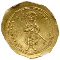 Isaac I Comnenus, 1057-1059. Gold Histamenon Nomisma (4.39g), 24mm - 2