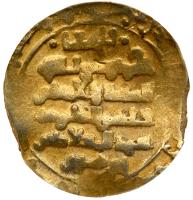 Ghaznavid, Ibrahim, debased gold Dinar ND (AH 451-492 / AD 1059-1099) ANACS VF30