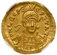 Leo I, AD 457-474. Gold Solidus (4.46g), 20mm