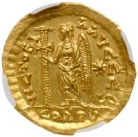 Leo I, AD 457-474. Gold Solidus (4.46g), 20mm - 2