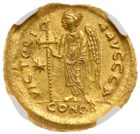 Anastasius I, 491-518. Gold Solidus (4.36g) 20 mm - 2