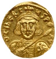 Tiberius III Aspimar, 698-705. Gold Solidus (4.16g), 20mm