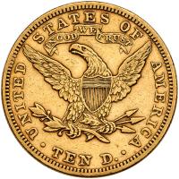 1903 $10 Liberty Sharpness of EF40 - 2
