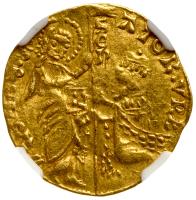 Italian States: Papal/Roman States. Ducat, ND. Fr-2 NGC AU50 - 2
