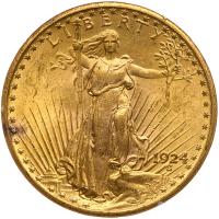 1924 $20 St. Gaudens