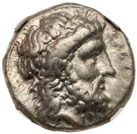 Lucania, Metapontum. Ca. 340-330 BC. Silver Stater 19 mm NGC VF20