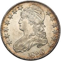 1826 Bust 50C MS63
