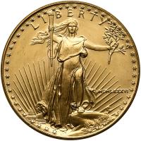 1986. $50.00 American Gold Eagle 1 ozt. Gem Uncirculated