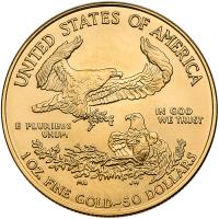 2006. $50.00 American Gold Eagle 1 ozt in Gem Unc - 2