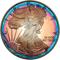 2008. American Silver Eagle 1 oz Gem Proof - 2