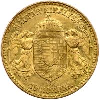 Hungary. 10 Korona, 1911-KB XF - 2