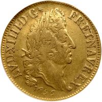 France. 2 Louis D'Or, 1699-A (Paris). NGC VF30