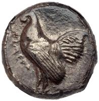 Sicily, Himera. Ca. 483-470 BC. Silver Didrachm (8g) 20mm