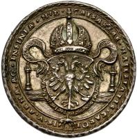 Austria. Holy Roman Empire. Cast Silver Medal, 1544 (in Roman numerals) XF - 2