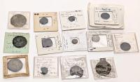 10-piece lot of Ancient Greek, Judean, Roman and Sasanian Silver and Bronze Coins