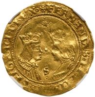 Spain. Double Excellente, ND S (Seville) NGC EF45