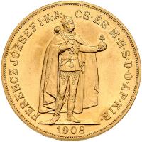 Hungary. 100 Korona, 1908 Choice Brilliant Unc - 2