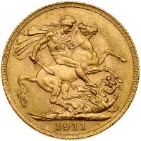 Canada. Sovereign, 1911-C. UNC