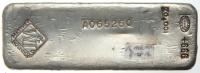 999+ Fine Silver 100 Troy Ounce Johnson Matthey Bar