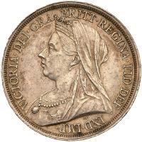 Great Britain. Crown, 1893 XF to AU