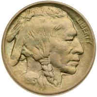 1913 Buffalo 5C. Type 2 Gem Brilliant Unc - 2