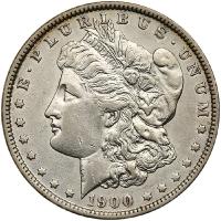 1900-O/CC Morgan $1 XF - 2