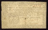 Pennsylvania, April 10, 1777, Twenty Shillings Very Good
