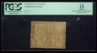 Continental, February 17, 1776, One Third Of A Dollar PCGS Fine 15 - 2