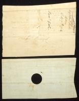Connecticut, 1782 And 1790 2 Fractional Payments VF