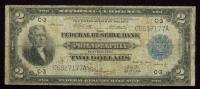 1918, $2 Philadelphia Federal Reserve Bank Note Fair - 2