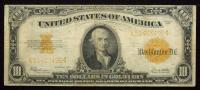 1922, $10 Gold Certificate