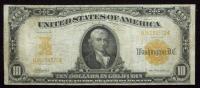 1907, $10 Gold Certificate Good