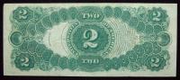 1917, $2 United States Note Choice EF